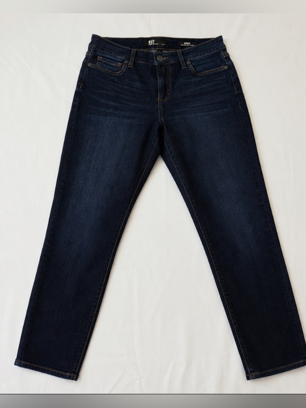 Kut From The Kloth Donna Ankle Skinny Jeans Women’s 8 Dark Wash